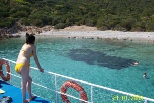 Bodrum Aquarium Bay Tour med lunsj og svømmestopp