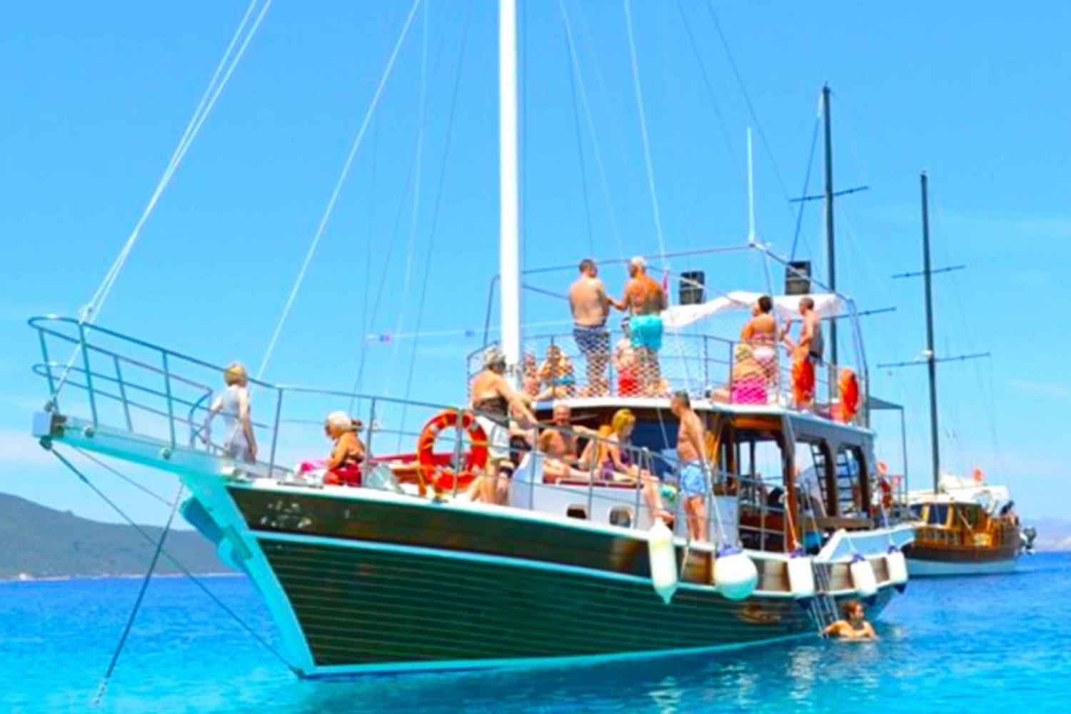 Gita in barca sull'Isola Nera di Bodrum