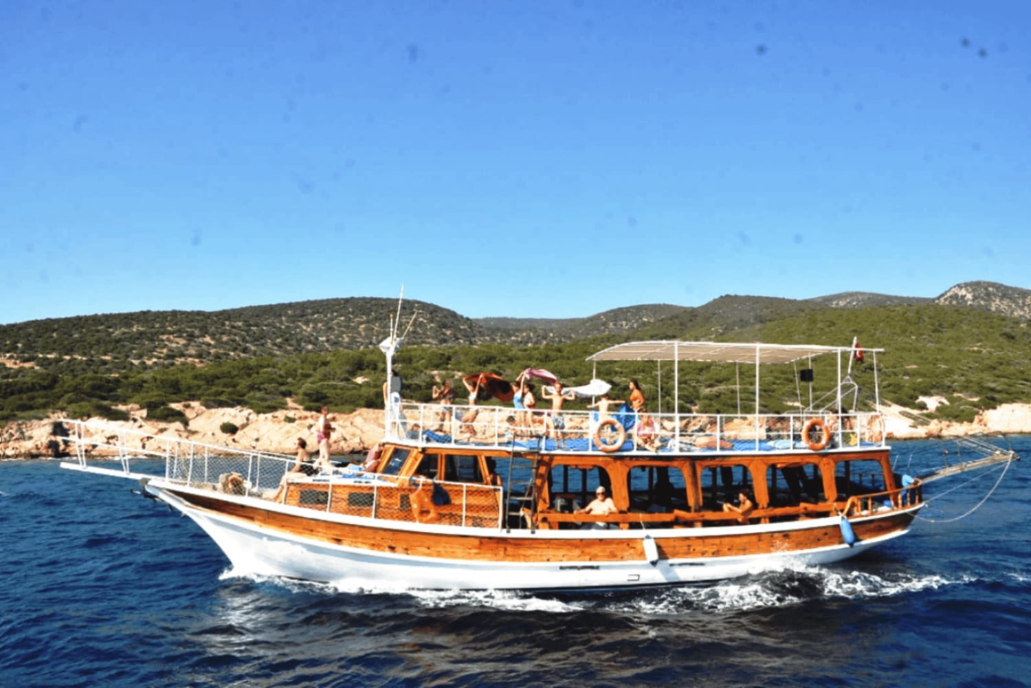 Bodrumin veneretki lounaalla: Bodrum: Rannat ja saaret