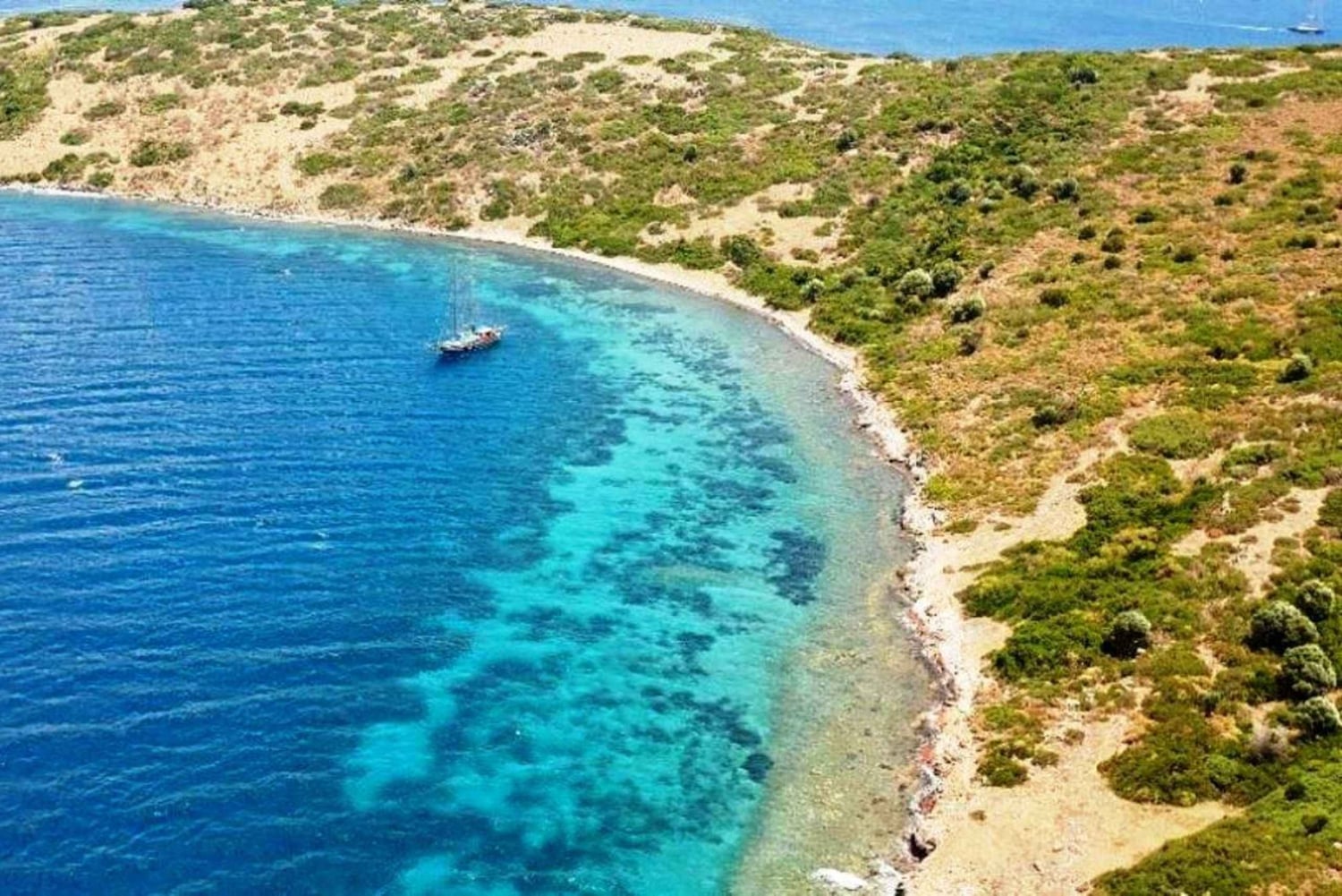 Bodrumin veneretki lounaalla: Bodrum: Rannat ja saaret