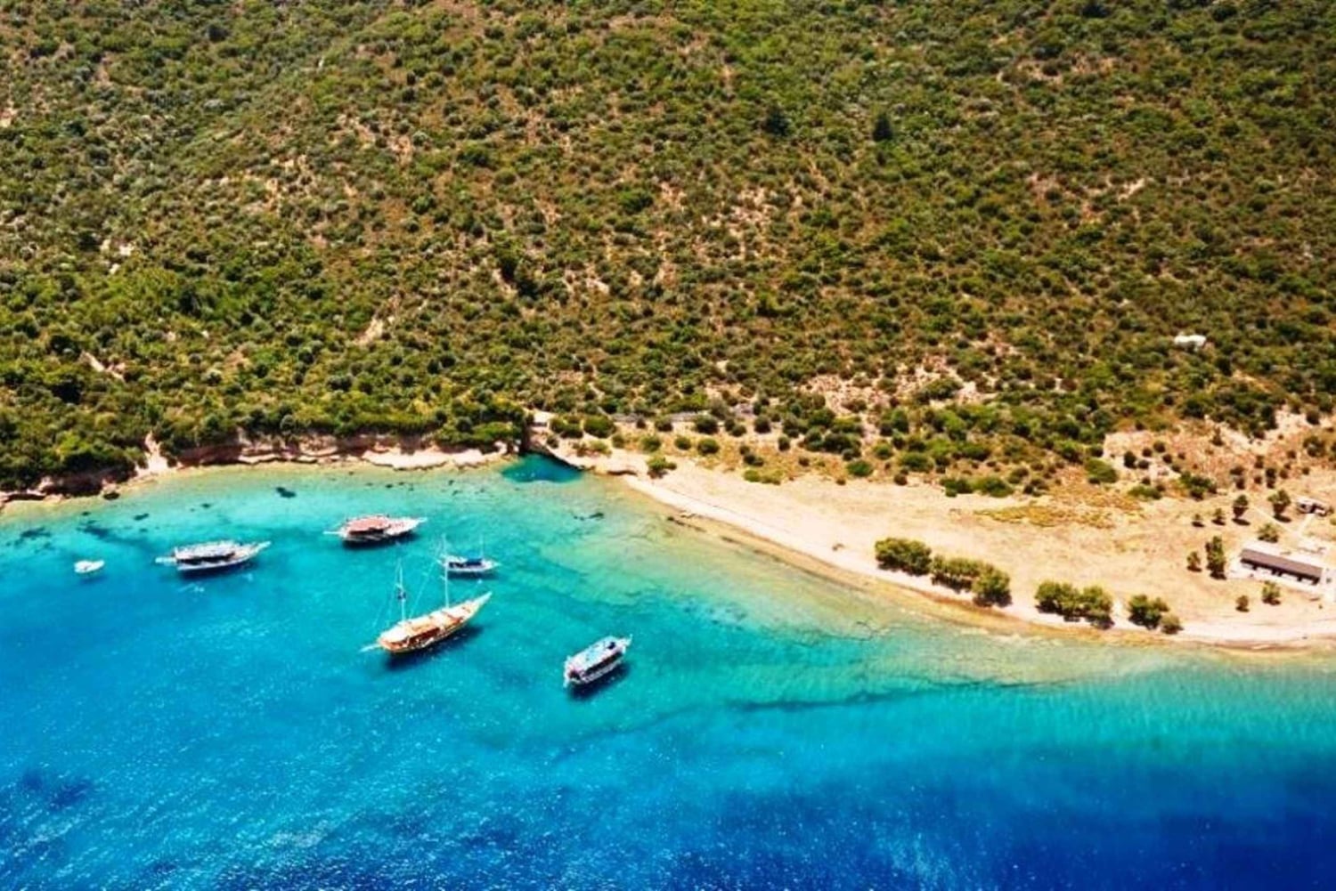 Bodrumin veneretki lounaalla: Bodrum: Rannat ja saaret