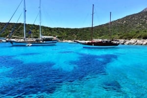 Bodrumin veneretki lounaalla: Bodrum: Rannat ja saaret
