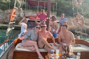 Bodrum: dagtrip met de boot naar de Turkse Malediven