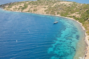 Gita in barca sull'isola di Bodrum Orak