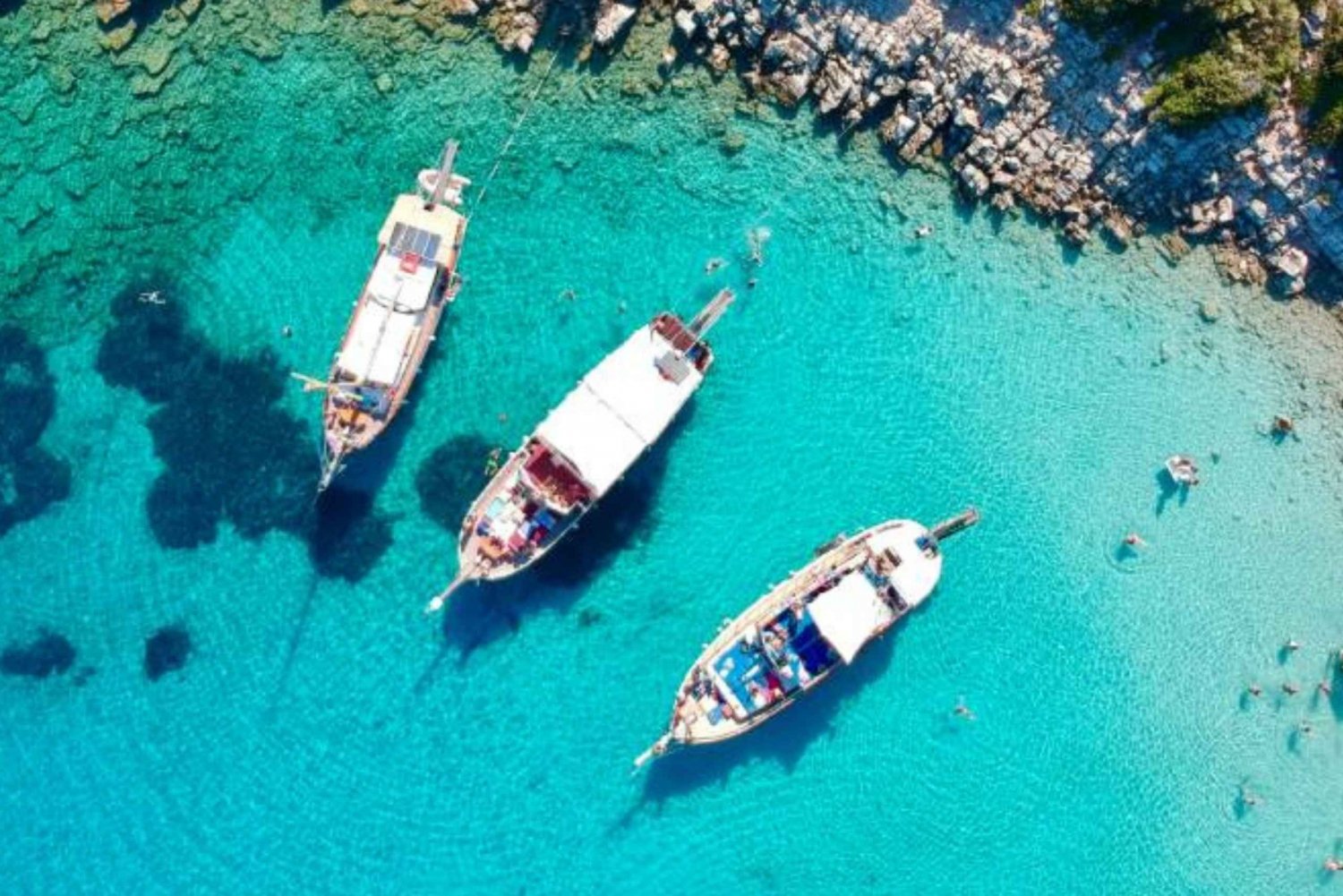 From Bodrum: Orak Island Turkish Maldives Boat Trip & Lunch