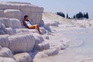 Bodrum:Pamukkale Cotton Castle & Hierapolis Day Trip w/Lunch