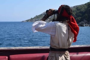 Bodrum: boottocht met piratenboot