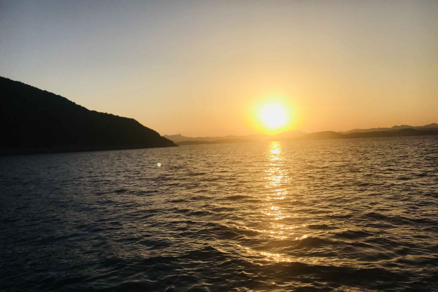 From Bodrum: Private Sunset Boat Tour with Dinner & Swimming