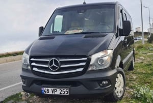 Bodrum: Traslado privado al aeropuerto en Mercedes con recogida