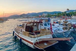Privat bådtur i Bodrum med frokost og svømning