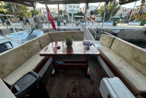 Privat bådtur i Bodrum med frokost og svømning