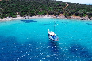 Bodrum: tour en barco privado con snorkel y almuerzo