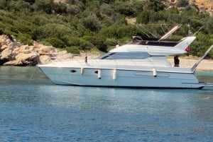 Bodrum: Prywatna wycieczka jachtem motorowym z postojami na pływanie i lunchem