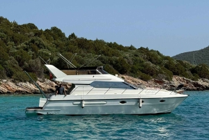 Bodrum: Privat motorbåtstur med badstopp och lunch