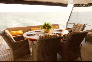 Bodrum: Tour privato in barca per nuotare e tramonto