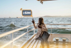 Bodrum / Turkki: eSIM-mobiilidatan kanssa verkkovierailu