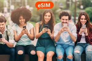 Bodrum: Sømløs eSIM-roaming-dataplan for reisende i Tyrkia