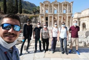 Bodrumista: Efesos, Marian talo, Artemiksen temppeli ja lounas.