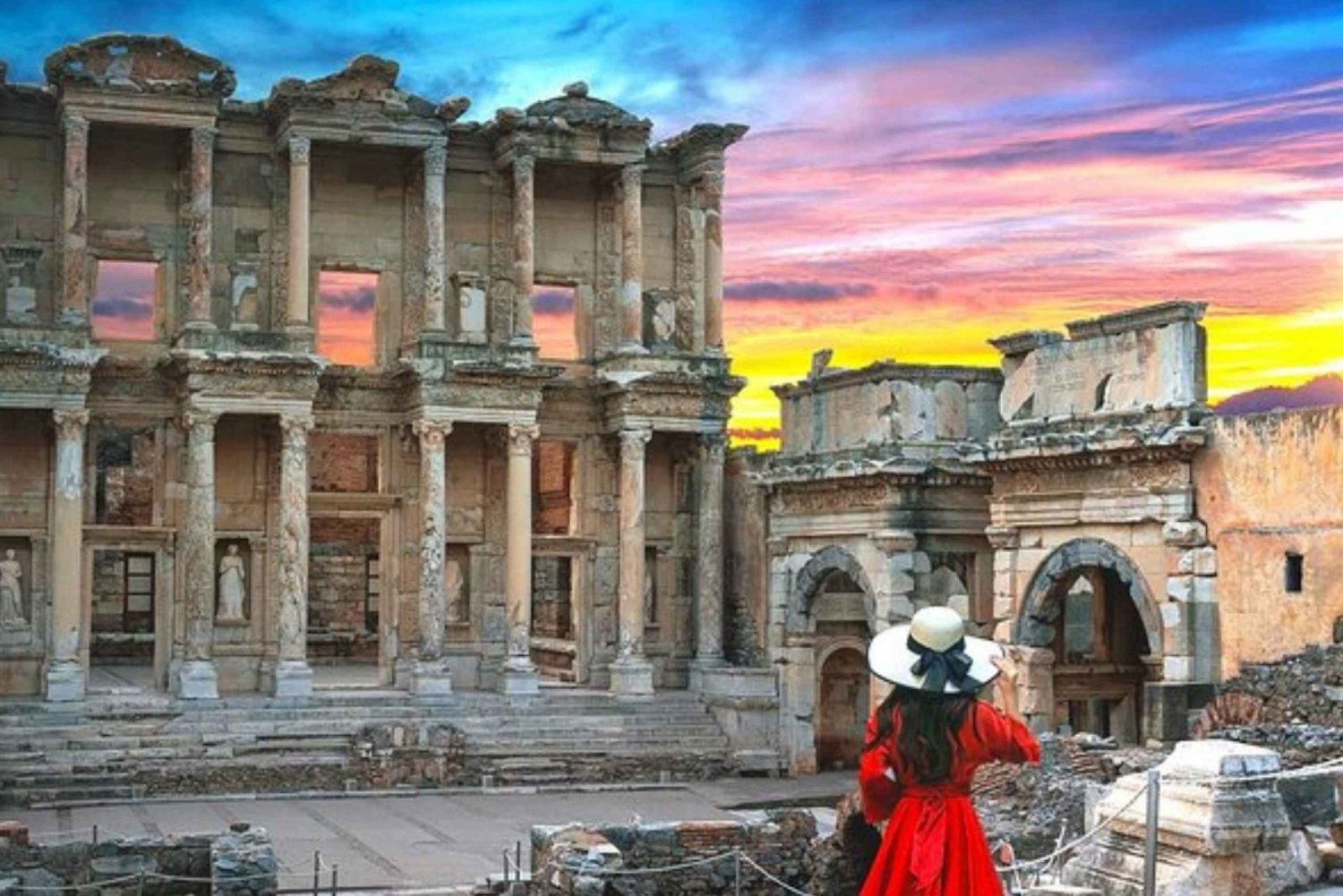 Vanuit Bodrum: Hele dag Efeze Geschiedenis Tour met Lunch