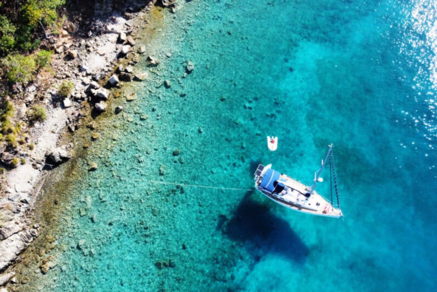 Bodrumista: Orakin saaren veneretki uimapysähdyksillä ja lounaalla