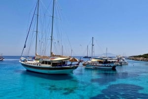 Fra Bodrum: Båttur til øya Orak med badestopp og lunsj