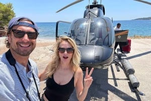 Från Mykonos: Helikoptertransfer till Aten eller den grekiska ön