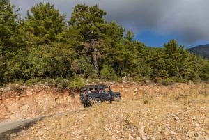 Fra Bodrum: Heldagssafari ind i bjergene med jeep
