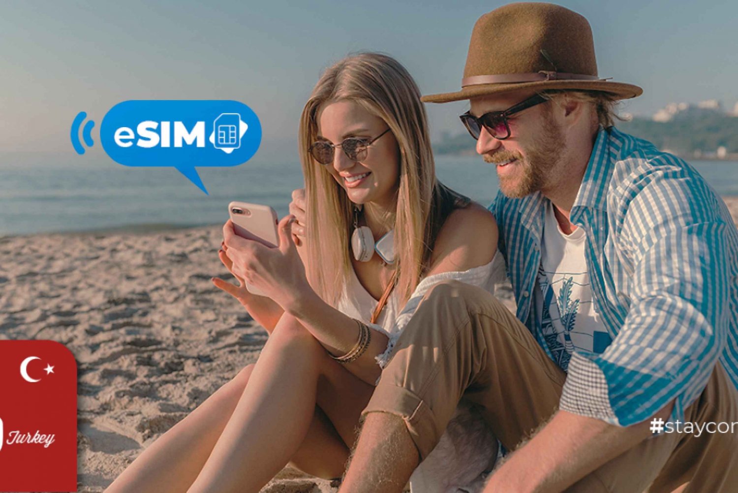 Kalkan / Turcja: Internet w roamingu z mobilną transmisją danych eSIM
