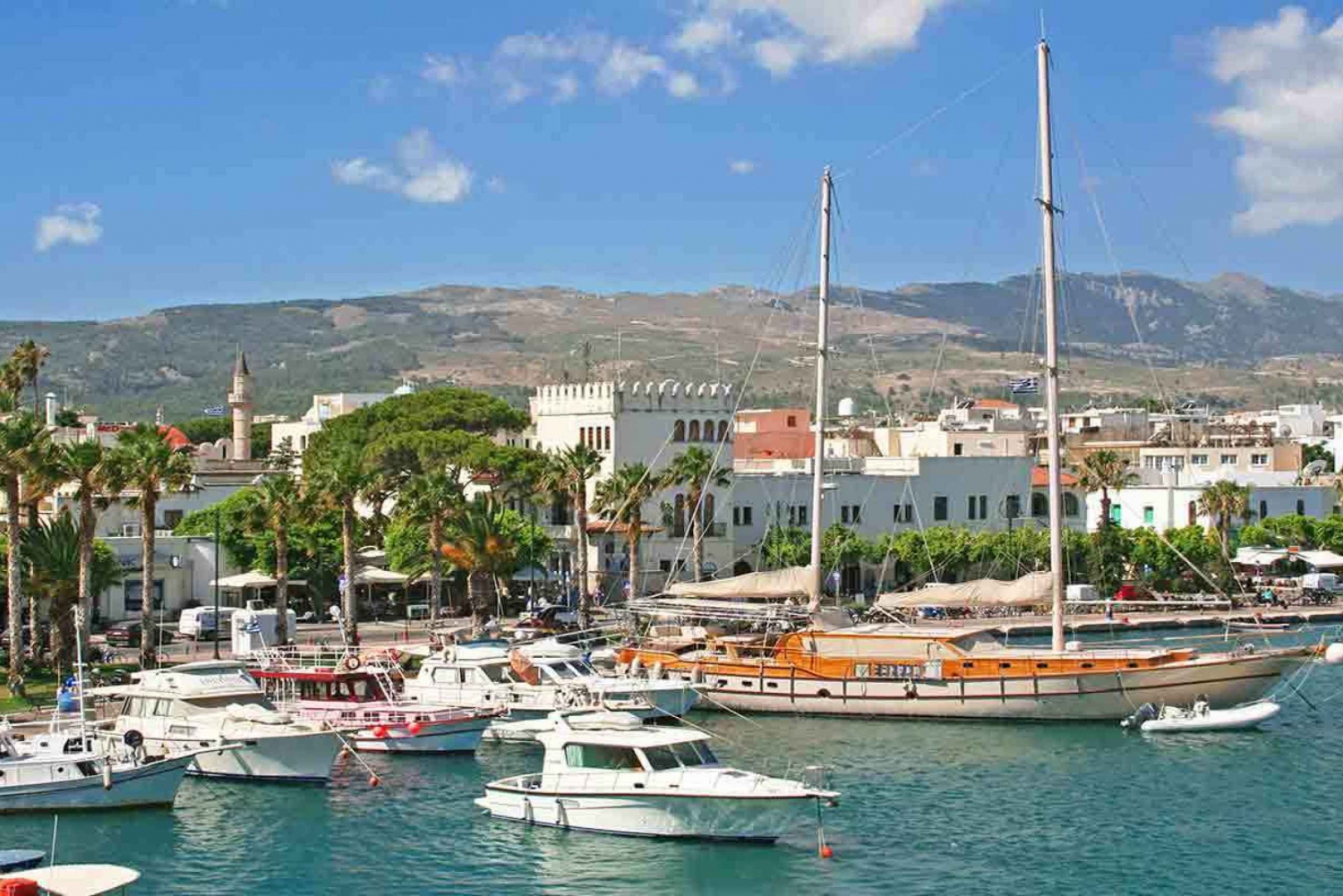 Kos Island Independent Day Trip by Boat from Bodrum