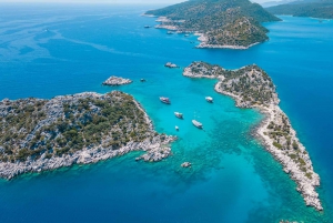 Navegue pela Turquia: Cruzeiro de Gulet de Kas a Demre via Kekova