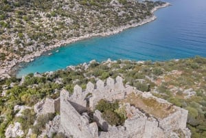 Naviguez en Turquie : Croisière en goélette de Kas à Demre en passant par Kekova