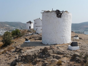 Windmills in Bodrum