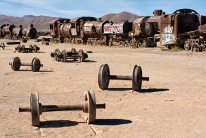 1D Visite privée des salines d'Uyuni et des anciennes mines de Pulacayo