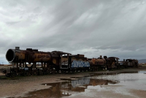 2-daagse privétour Uyuni-zoutvlakten inclusief Tunupa-vulkaan