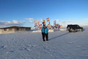 2-daagse privétour Uyuni-zoutvlakten inclusief Tunupa-vulkaan