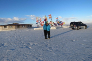 2-dagers privat tur til saltslettene i Uyuni, inkludert Tunupa-vulkanen