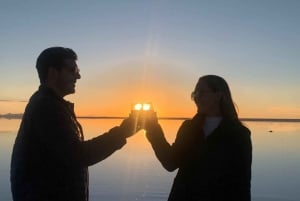 Circuit privé de 2 jours : Des salines d'Uyuni à San Pedro de Atacama