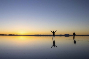 2 jours d'excursion privée dans les plaines salées au départ d'Uyuni en pluies