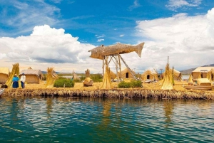 2D:Lac Titicaca, îles flottantes d'Uros et île de Taquile