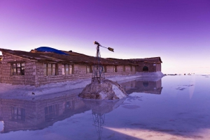 2D-Tour zum Salar de Uyuni mit Abholung und Unterkunft