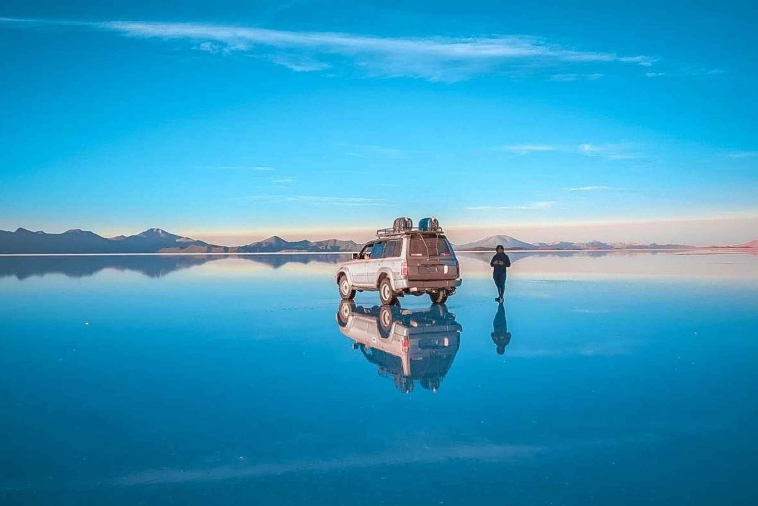 5-tägige Tour durch Uyuni und die Rote Lagune mit Busfahrt