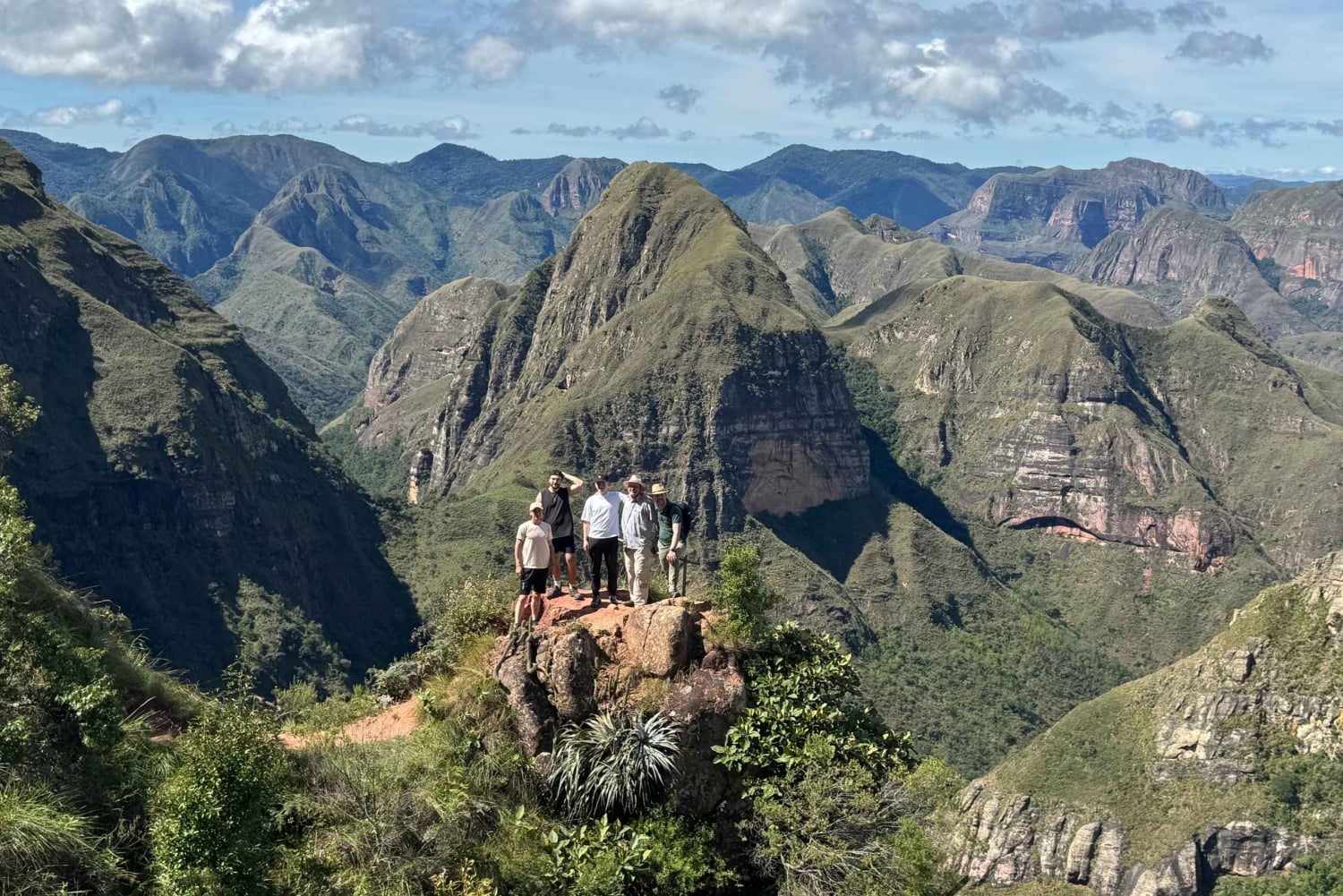 Andes-eventyr: El Codo-vandretur fra Samaipata med transport
