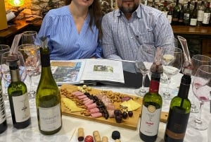 Bolivie : Dégustation de vins boliviens avec planche de charcuterie