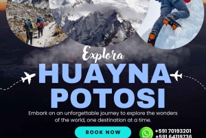 Bolivien, Besteigung des Berges Huayna Potosí 6.088 m