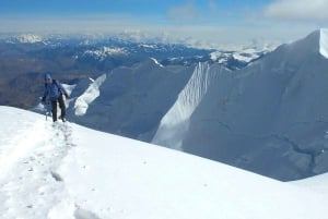 Bolivien, Besteigung des Huayna Potosí 6.088 m