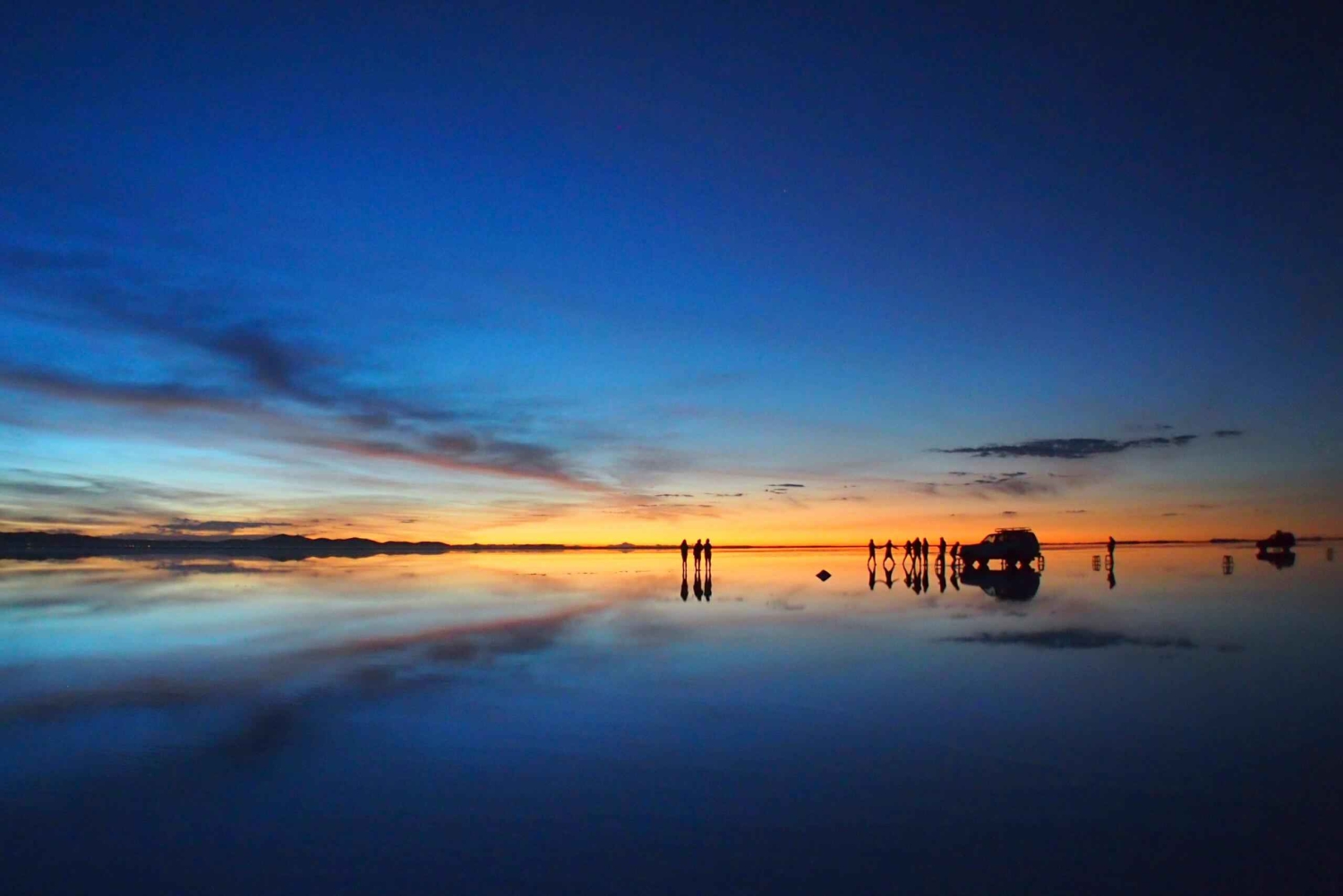 Bolivia: stjernelys og soloppgang på saltsletten i Uyuni