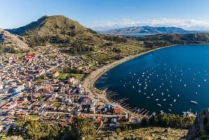 Catamaran excursion, Lake Titicaca and the Island of the Sun