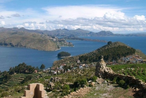 Katamaran på Titicaca-søen og besøg på Isla del Sol