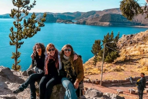 Catamaran sur le lac Titicaca et visite de l'Isla del Sol