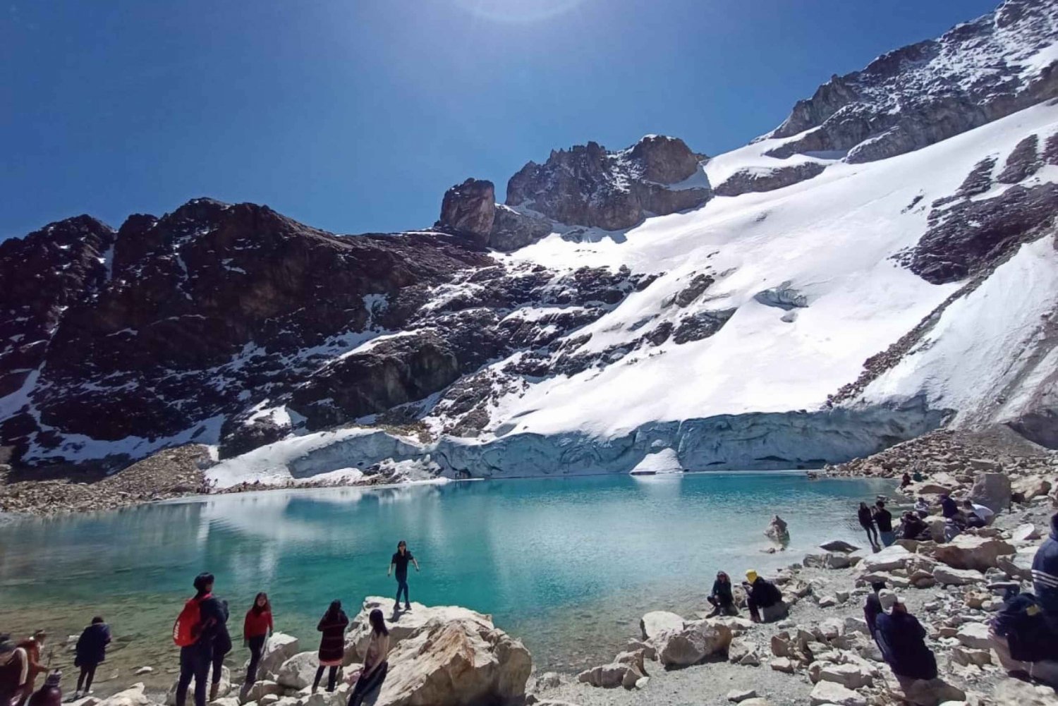 La Paz: Charquini-vuoren opastettu vaellus